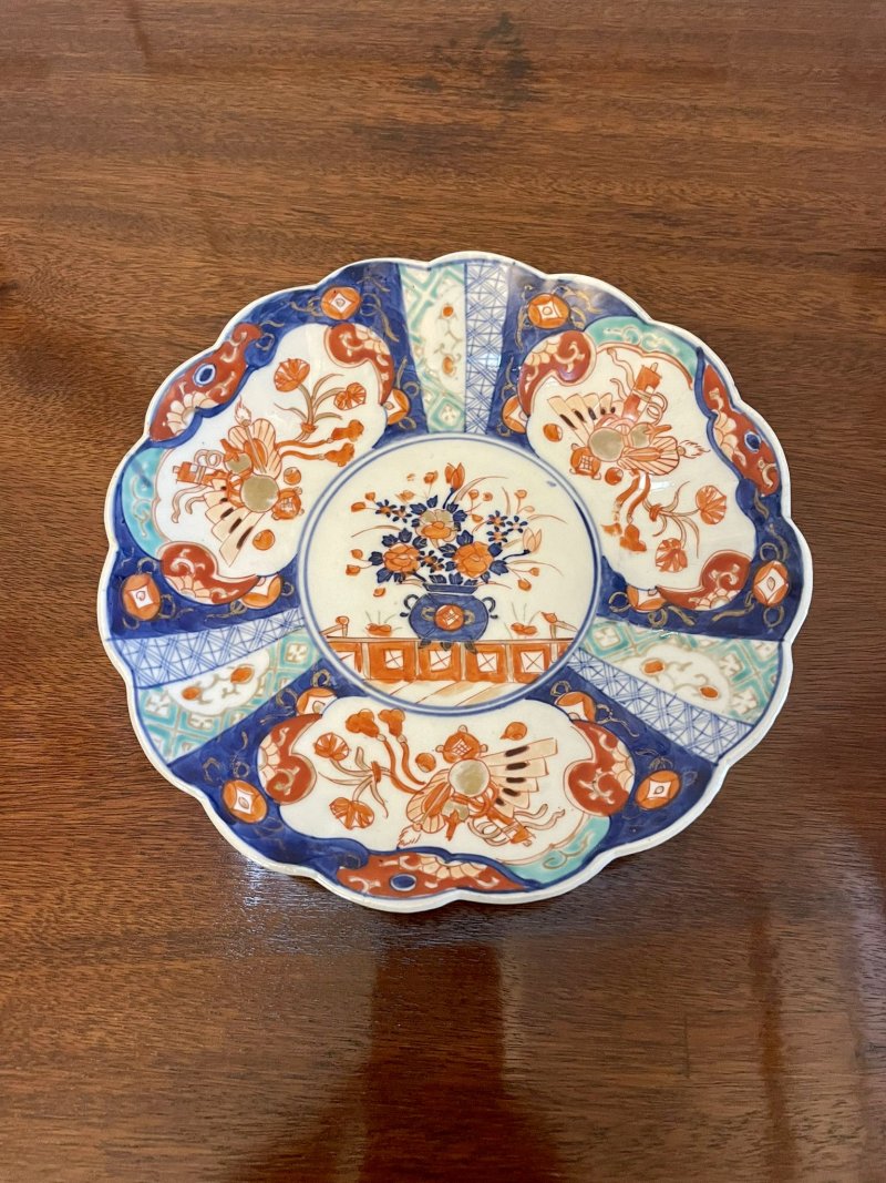 Antique Quality Japanese Imari Plate